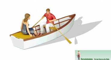 Art. Nr. 550141 - Rowboat with loving couple