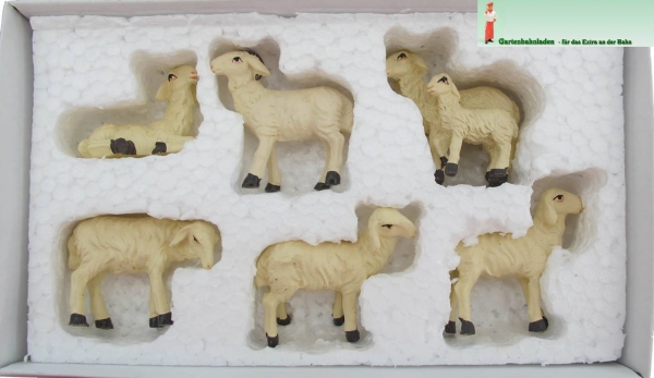 Sheep 6 pieces in set