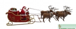 Art.No. 500800 - Santa with reindeer sleigh