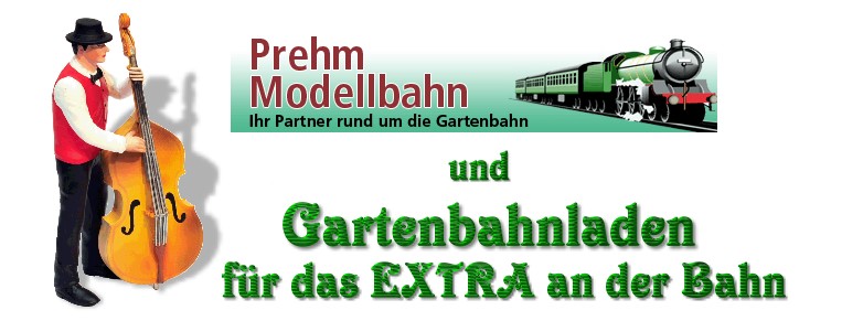 Ab 17. Oktober 2022 - ist www.prehmshop.de, www.prehm-miniaturen.de und www.gartenbahnladen.de ber dieses Bild in einem zu erreichen. 