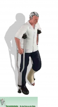 500603 - Man on crutches