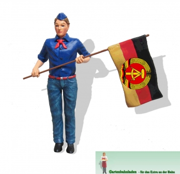 Art. Nr. 500152 - FDJ Junge mit Fahne