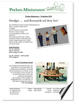 Neuheitenblatt 2019 - Prehm Miniaturen - kostenloser Download